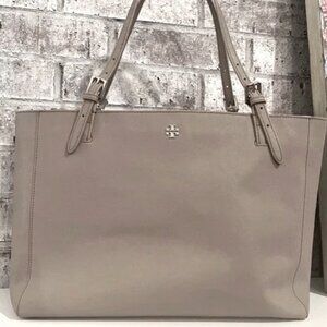 Tory Burch York Buckle Leather Tote EUC